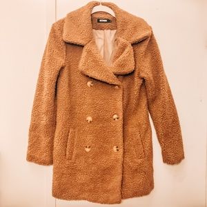 Missguided Teddy Coat